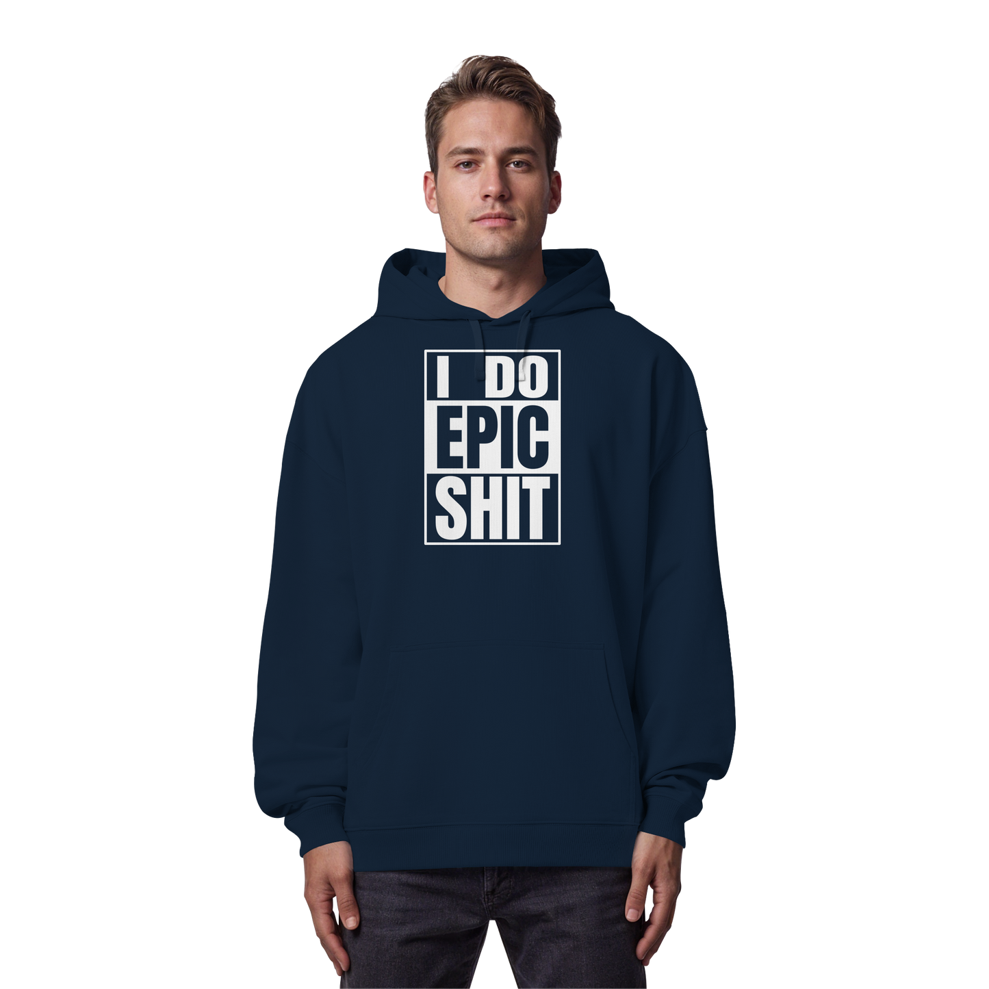 Trashball "Epic Sh*t" - Organic Oversize Hoodie
