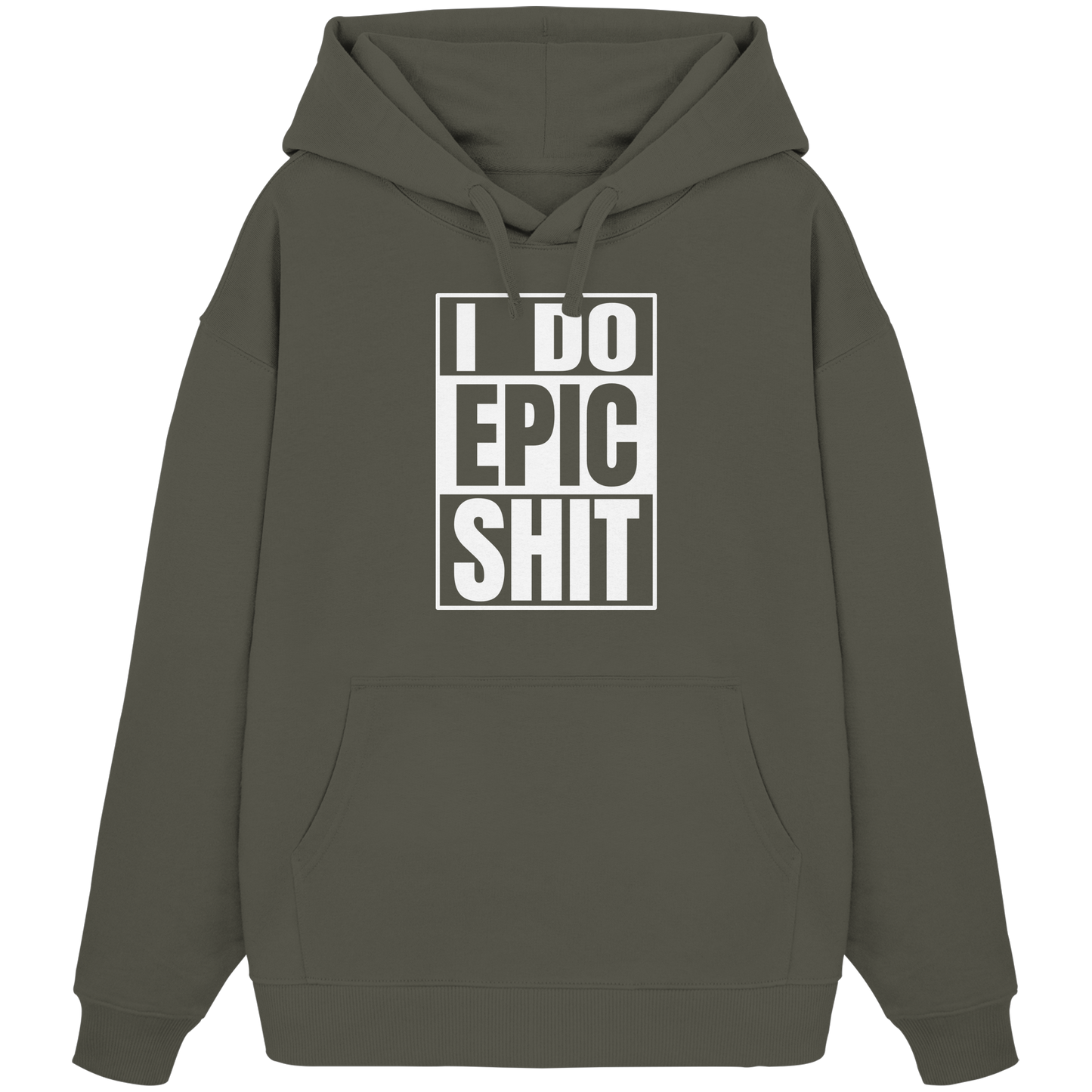 Trashball "Epic Sh*t" - Organic Oversize Hoodie