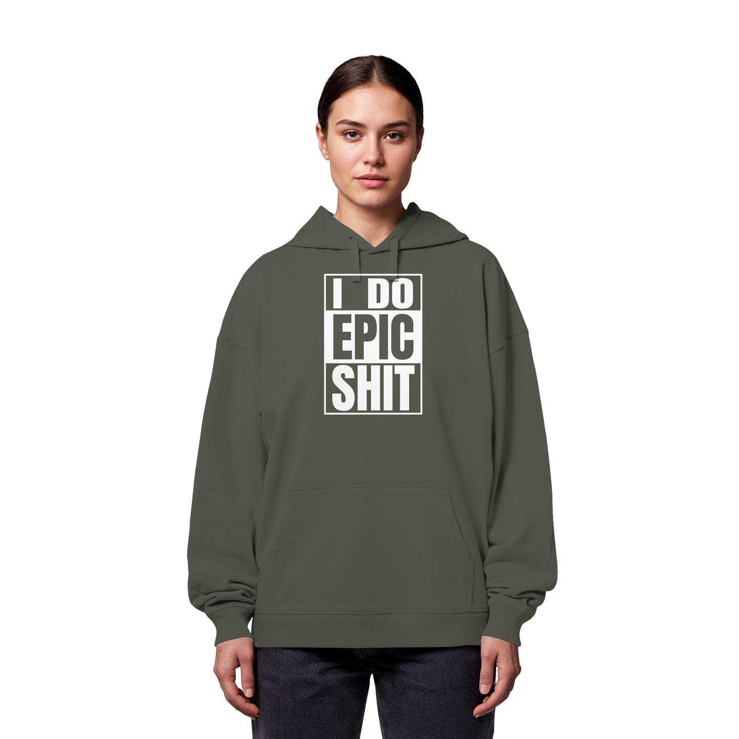 Trashball "Epic Sh*t" - Organic Oversize Hoodie