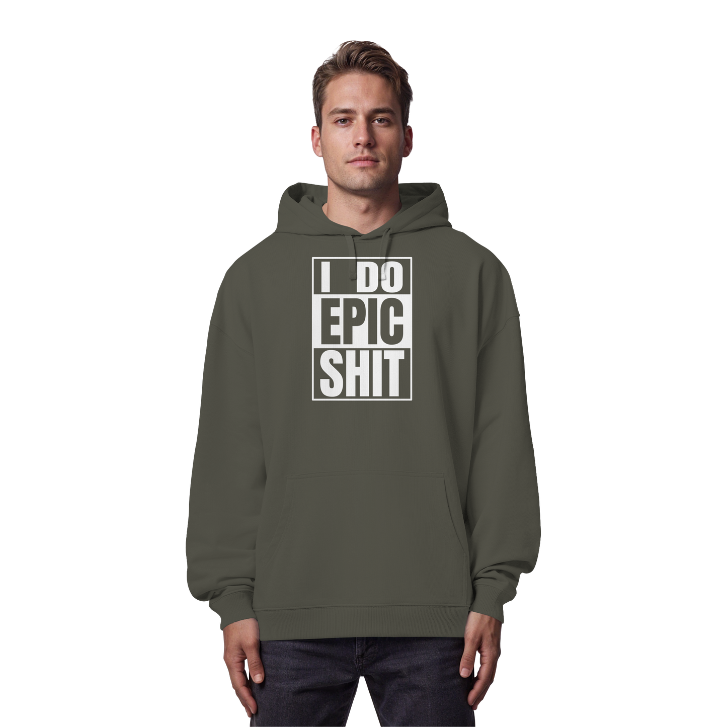 Trashball "Epic Sh*t" - Organic Oversize Hoodie
