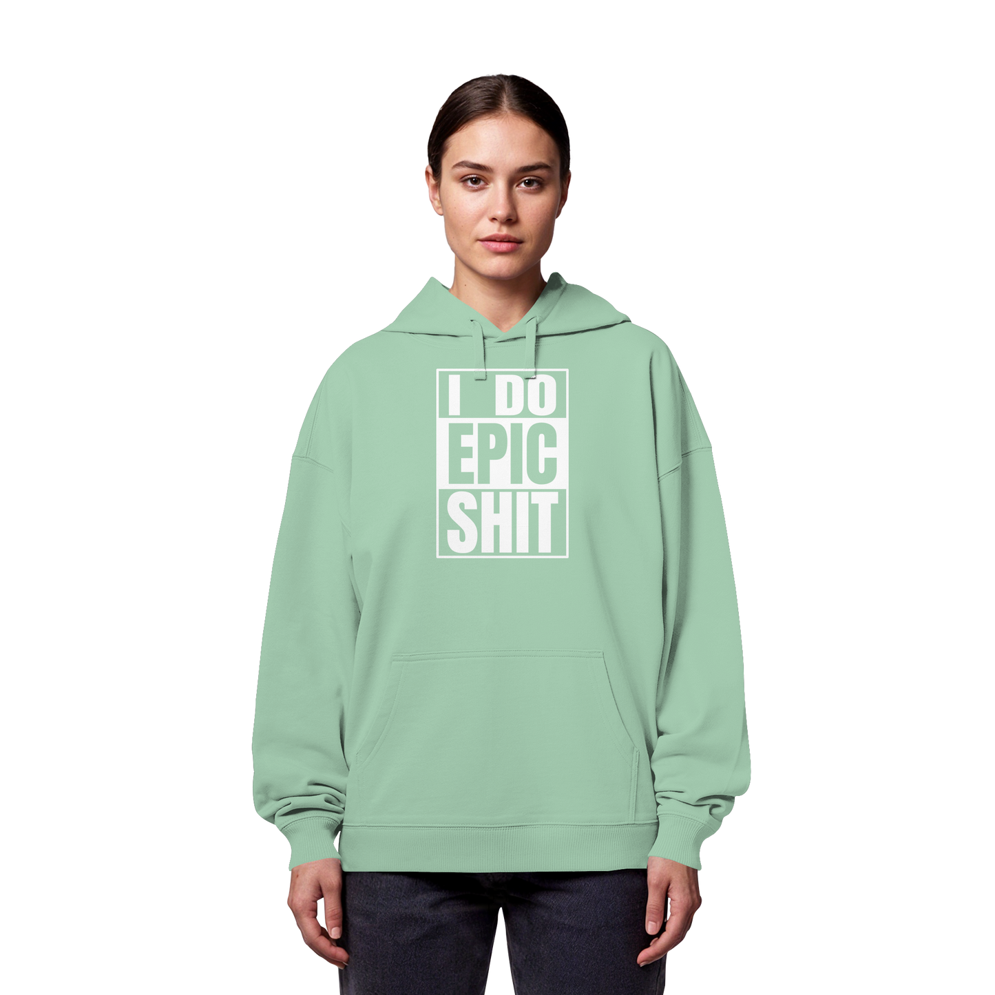 Trashball "Epic Sh*t" - Organic Oversize Hoodie
