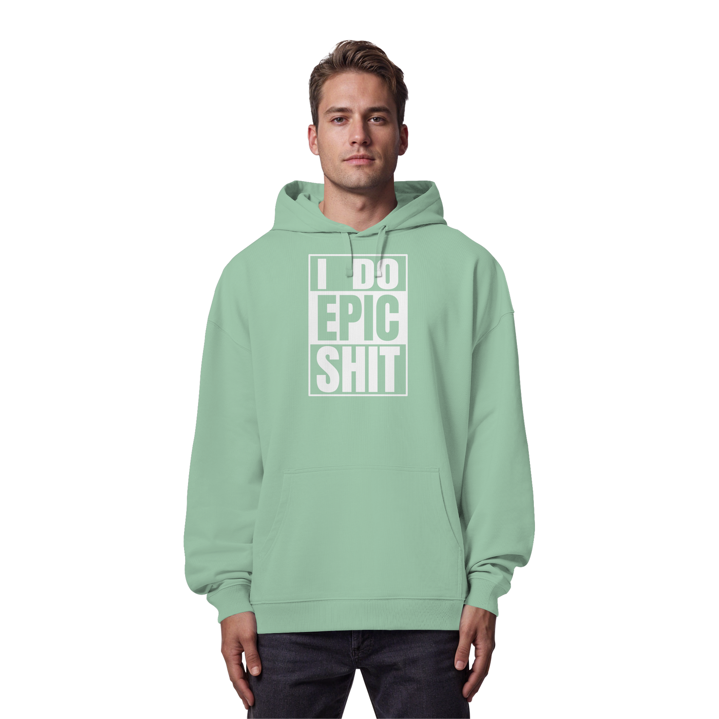 Trashball "Epic Sh*t" - Organic Oversize Hoodie