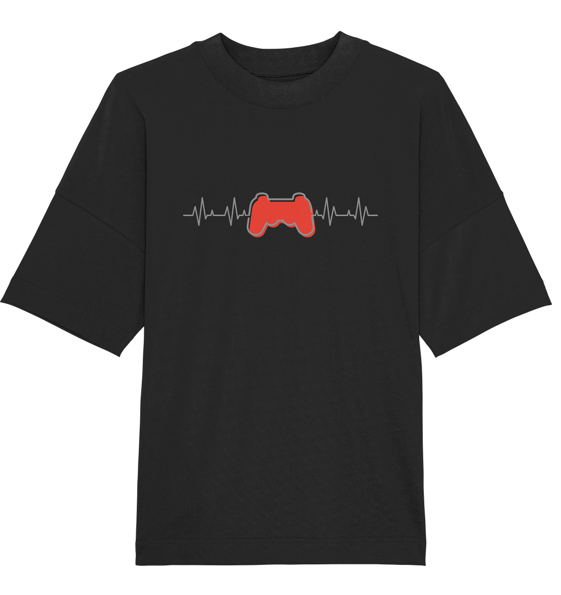 Trashball "Heartbeat" - Organic Oversize Shirt