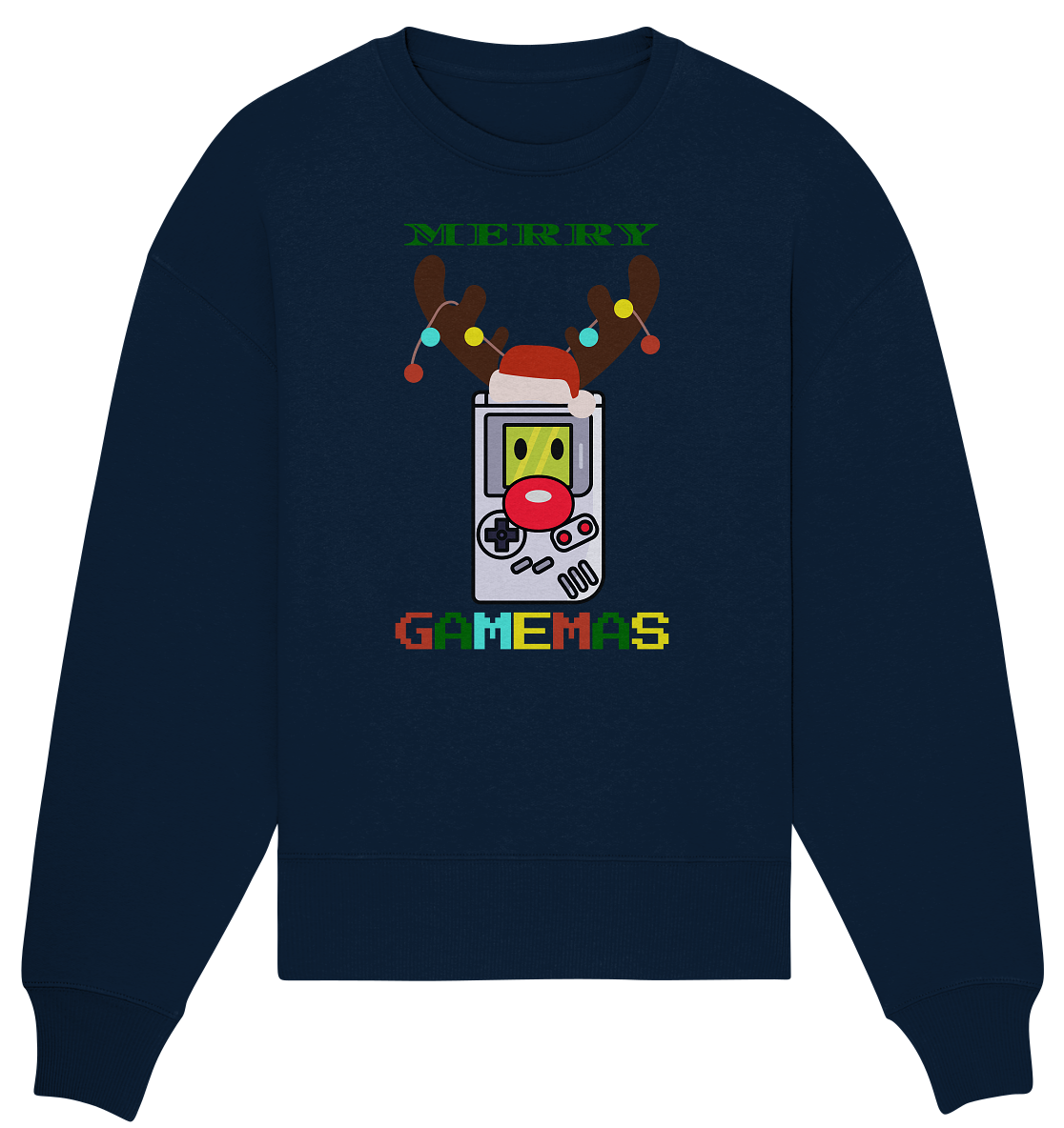 Trashball "Merry Gamemas" - Organic Oversize Sweatshirt