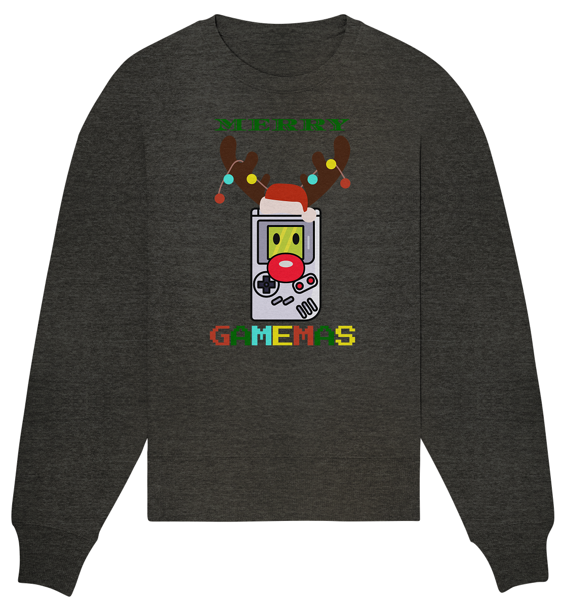 Trashball "Merry Gamemas" - Organic Oversize Sweatshirt