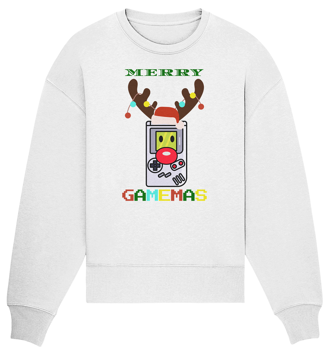 Trashball "Merry Gamemas" - Organic Oversize Sweatshirt