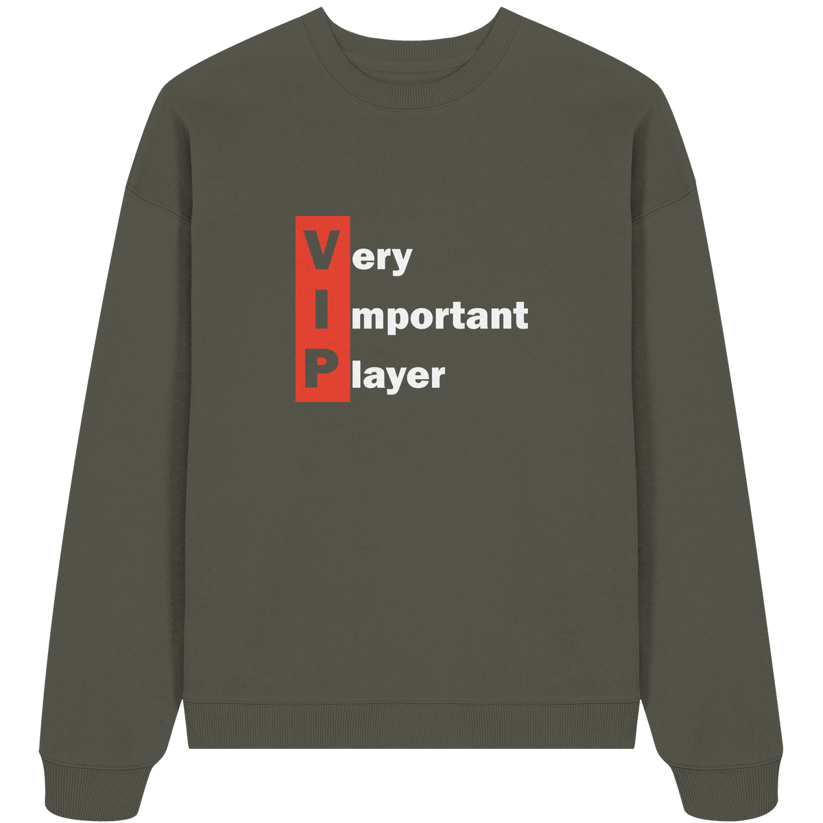 Trashball "VIP" - Organic Oversize Sweatshirt