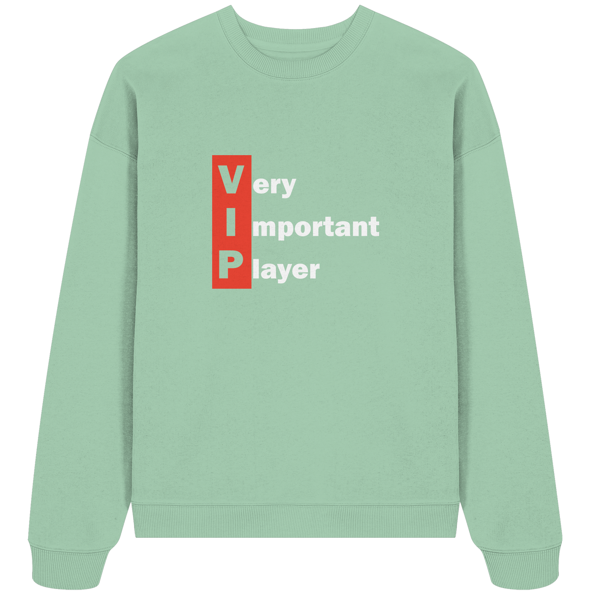 Trashball "VIP" - Organic Oversize Sweatshirt