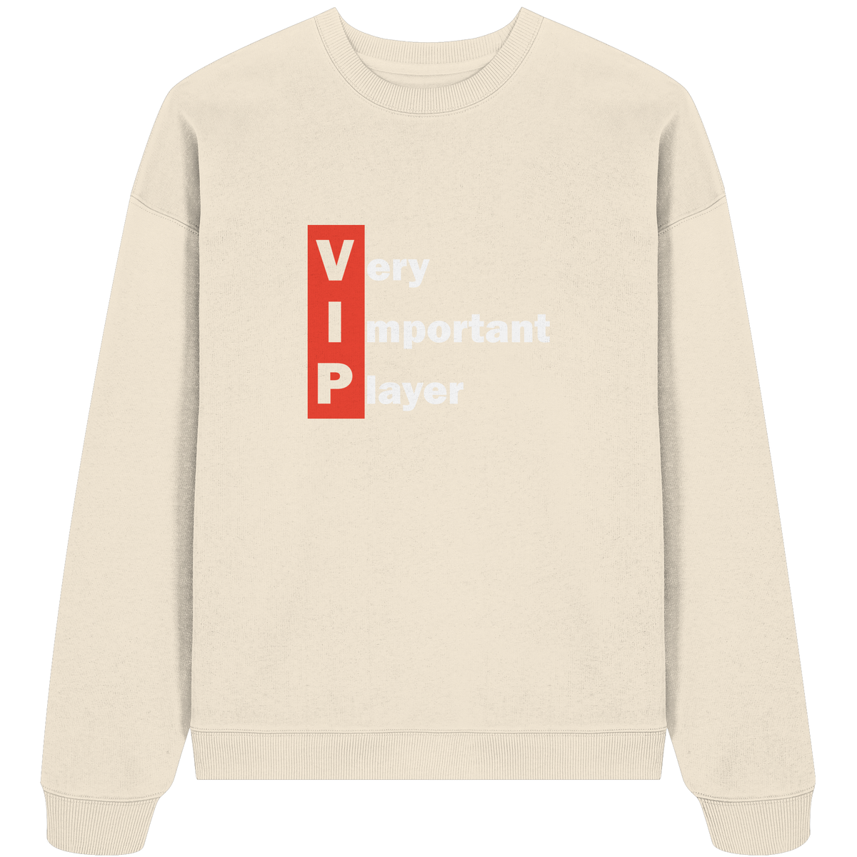 Trashball "VIP" - Organic Oversize Sweatshirt