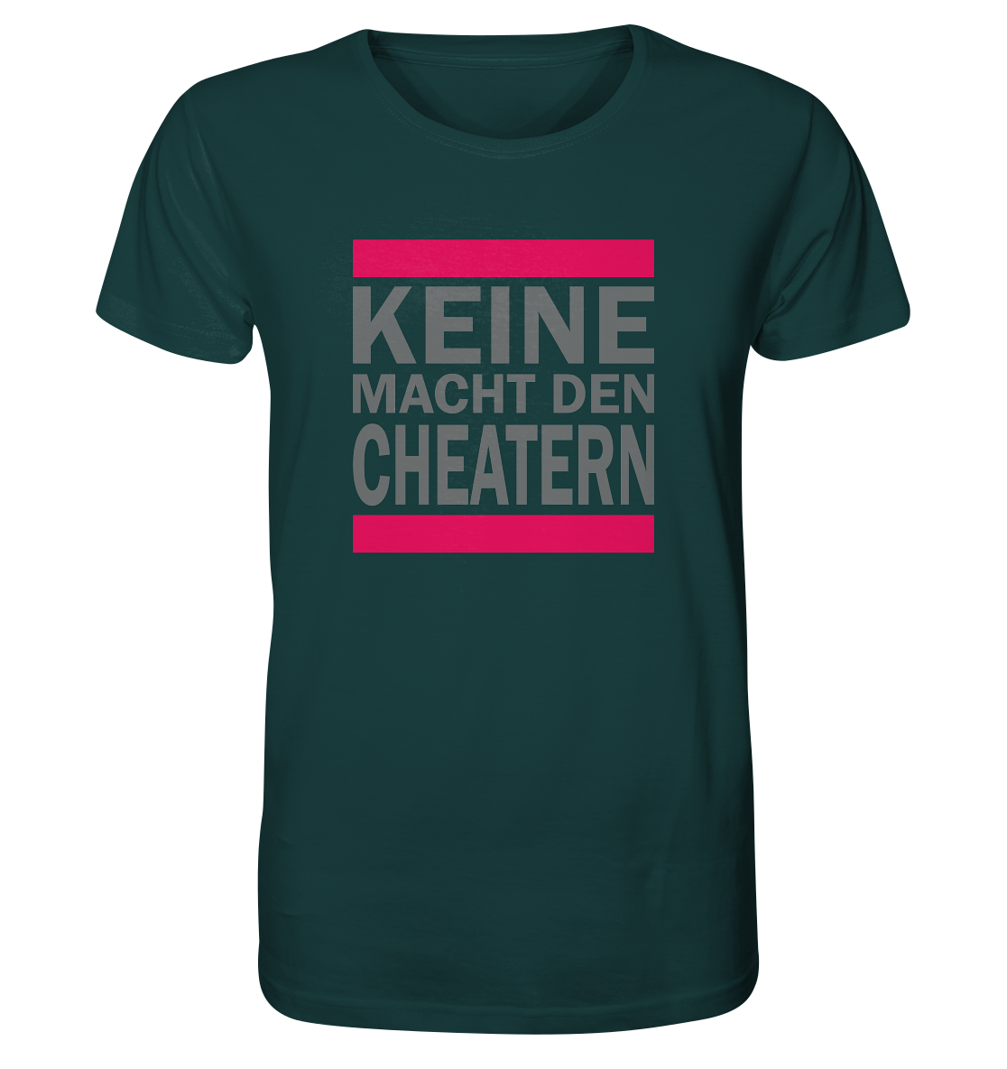 Trashball "Keine Macht den Cheatern" - Organic Shirt