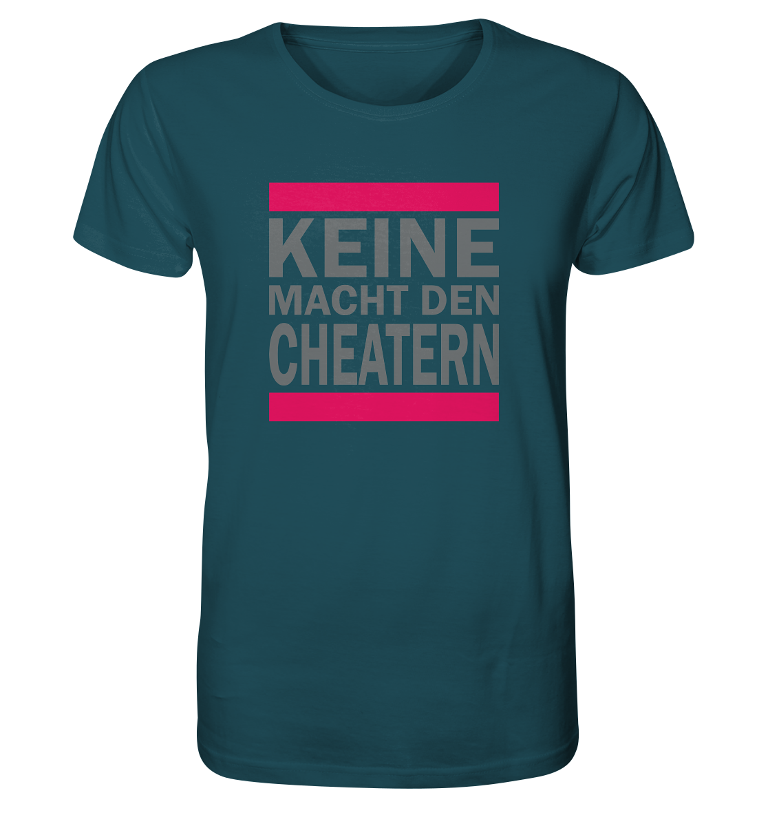 Trashball "Keine Macht den Cheatern" - Organic Shirt