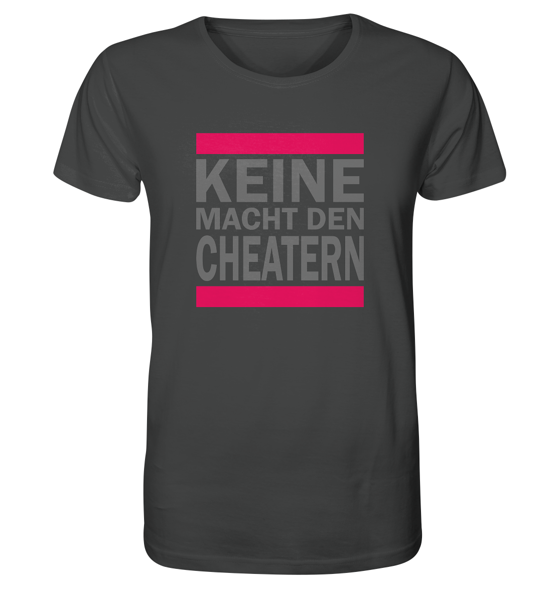 Trashball "Keine Macht den Cheatern" - Organic Shirt