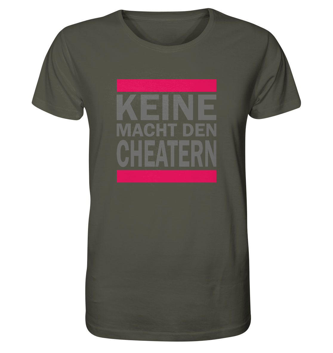 Trashball "Keine Macht den Cheatern" - Organic Shirt