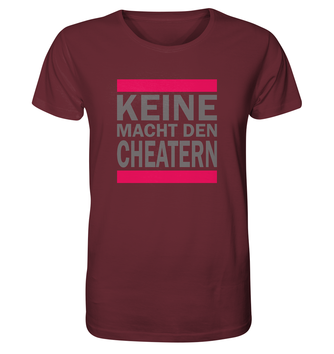 Trashball "Keine Macht den Cheatern" - Organic Shirt