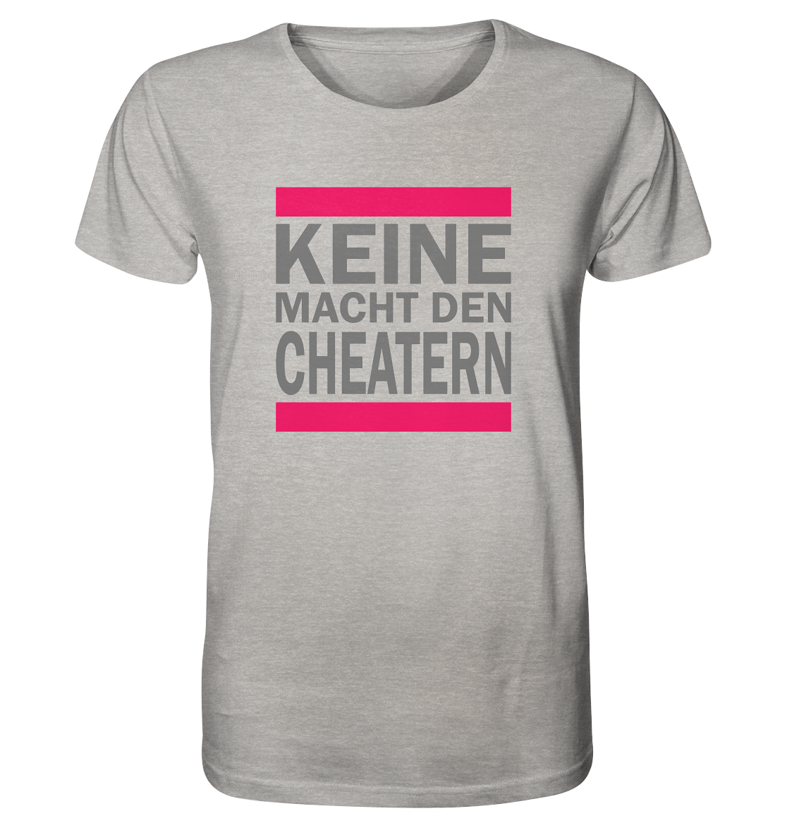 Trashball "Keine Macht den Cheatern" - Organic Shirt