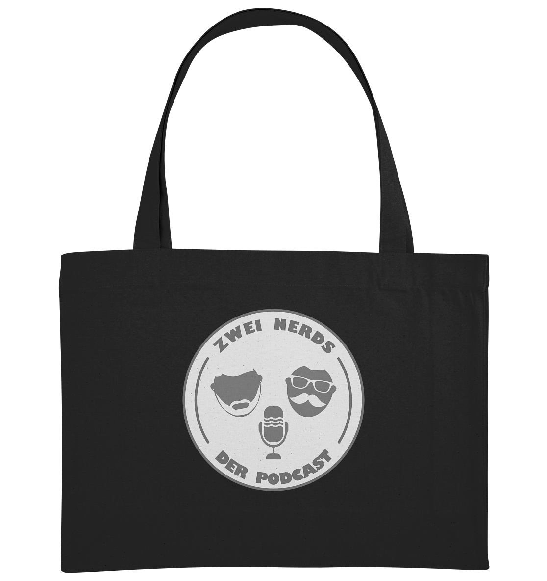 Trashball "Zwei Nerds Logo" - Organic Shopping-Bag