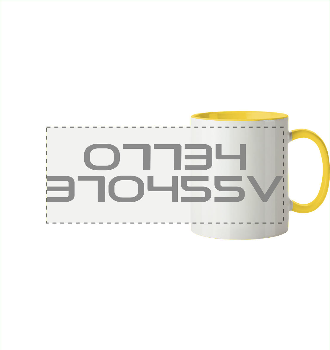 Trashball "07734" - Panorama Tasse zweifarbig